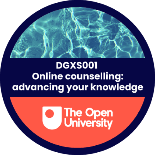 Open University Online Counselling badge